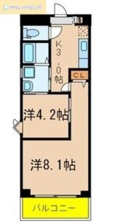 サングリーン新宿の物件間取画像